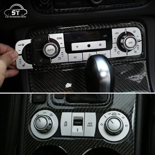 Center Console,Navigation,Air Conditioning,Suspension Adjustment,Button Sticker,For Volkswagen Touareg 2011-2018 Car Accessories