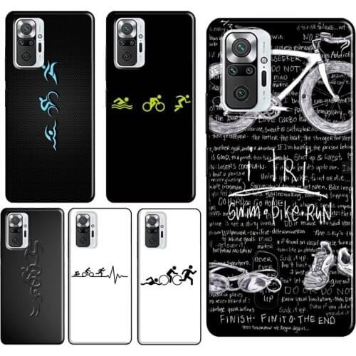 Triathlon Tri Life Case For Xiaomi Redmi Note 9 Pro 7 8 8T 9S Note 10 Pro Cover For Redmi 9 9T 9C 9A 8A 7A