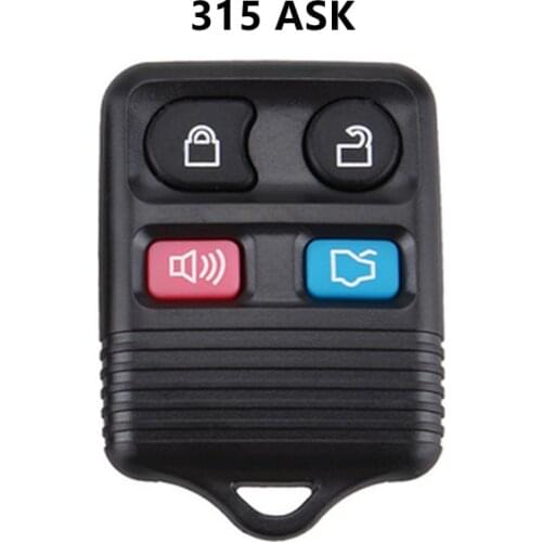 XIEAILI OEM 4Button Remote Key For Ford Crown/Victoria/Escape/Expedition/Explorer 315ASK No Chip K137