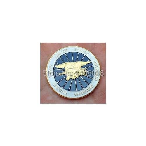 Enamel coins custom Low price US Naval commemorative coin cheap custom usa military coins