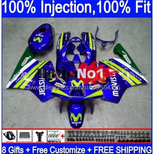 Injection For HONDA NSR250R MC21 PGM3 FULL Blue 1990 1991 1992 1993 132MC.16 NSR250 NSR 250 R RR NSR 250R 90 91 92 93 Fairing