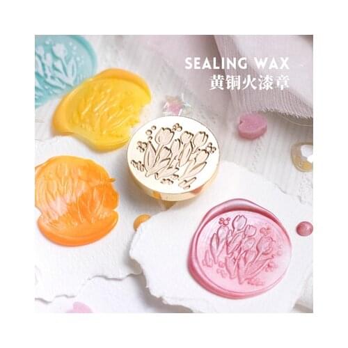 Wax Seal Stamp Retro Wood Classic Sealing Wax Seal Stamp Decorative Rose Tree Animal flower Wedding Invitation Antique Stamp