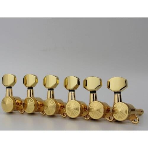 New Gold Guitar Tuning Pegs Tuner Machine Heads 07SP Lock