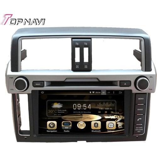 Topnavi 8'' Octa Core 4GB Android 6.0 Car Video Player Auto Audio DVD PC for TOYOTA PRADO/LC150 2014- GPS Navigation Radio