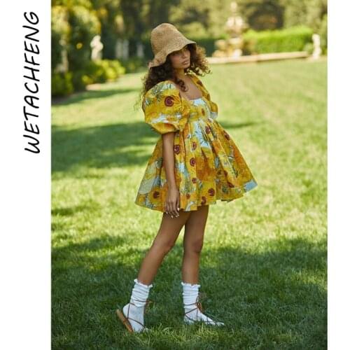 Wetachfeng Summer Dresses With Sleeves