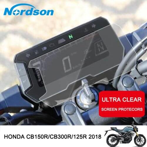 Nordson Motorcycle Cluster Scratch Cluster Screen Protection Film Protector for Honda CB125R CB 125R CB150R CB 150R CB300R 2018