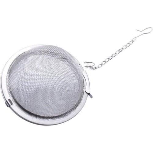 Stainless Steel tea infuser 4.5cm Tea Pot Infusers Sphere Mesh Tea Strainer Ball LX7306