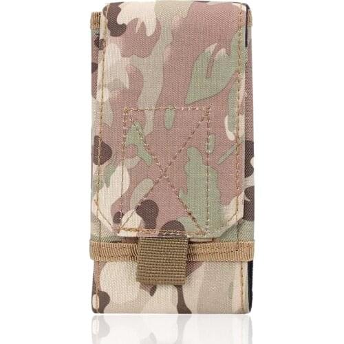 13*9*2cm Outdoor CS Gun Holster Waist Bag Equipment Bag Portable Phone Bag Wear Resistant Oxford Cloth Bag For Sports Travel