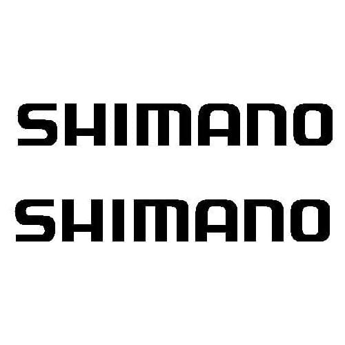 For 2Pcs 2 Shimano Die Cut Vinyl Sticker Decal Bike Car Styling