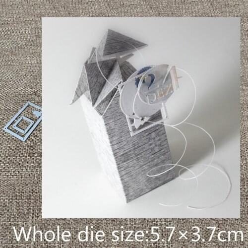 XLDesign Craft Metal Cutting Die cut dies 2pcs Sawtooth frame decoration scrapbook Album Paper Card Craft Embossing die cuts