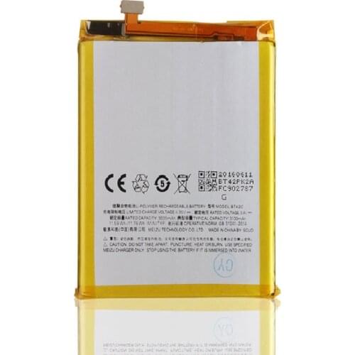 BT42C 3100mAh Battery For MEI ZU M2Note M2 Note Mobile phone