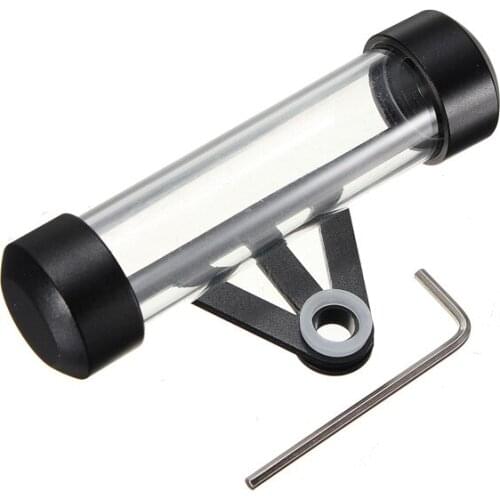 Black Rego Tube Registration Label Holder Motorbike Motorcycle Rain Waterproof