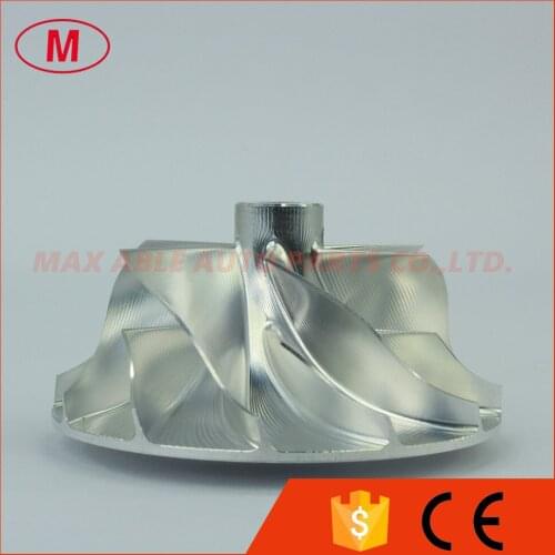 CT16V 36.04/48.00mm 6+6 blades Point milling turbo billet/milling/aluminum 2618 compressor wheel for 17201-11070/11080