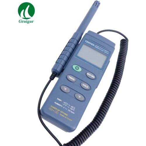 CENTER-310 Humidity Temperature Meter Temperature Range: -20~60C; -4~140F Auto Power off