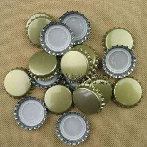 50/pcs/lot or 100pcs/lot Beer bottle cap beer lid for DIY homebrew beer tool