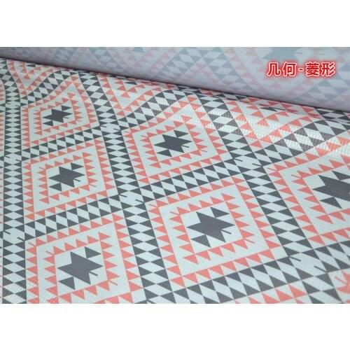 Striped Plaid Grid Lattice PVC Waterproof Oxford Fabric Upholstery Resistant Furniture cover Canopy Tents Outdoor Bag Fabric