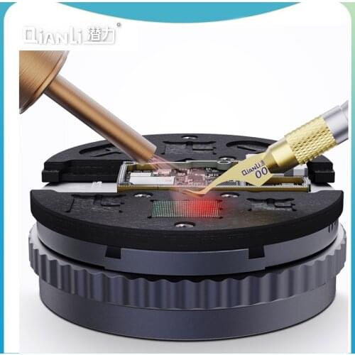 Qianli iPinch Motherboard Universal Temperature Resistant Material Chip Glue Removal Double Axis Fixture clamp Phone Repair Tool