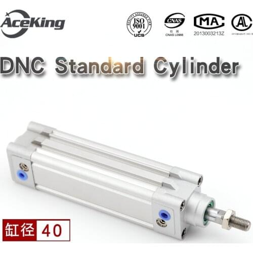 Standard cylinder DNC-40-25-50-75-100-125-150-200-300-400-PPV-A DNC-40-50-PPV-A DNC-40-75-PPV-A DNC-40-100-PPV-A