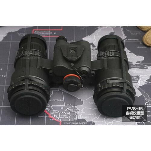 Airsoft Metal Helmet Mount + PVS15/18/31 NVG Night-vision goggle Model set