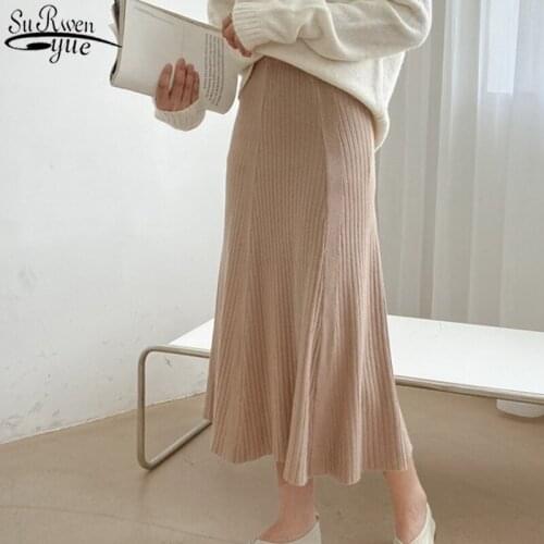SURWENYUE Women's Knitted Skirts