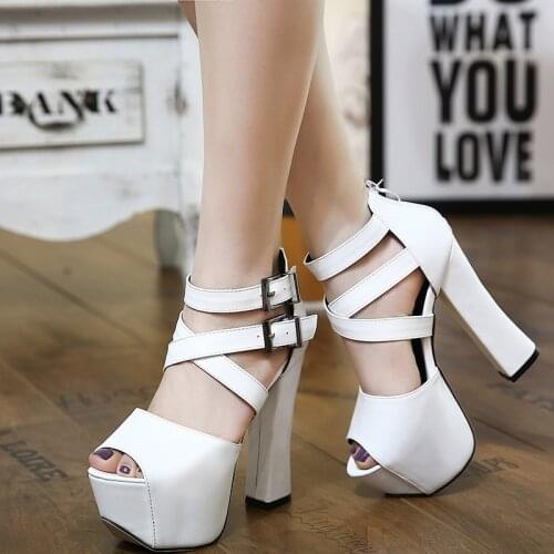 2021Fashion Women Pumps SexySummer Spring High Heels Shoes Women Platform Suede Shoes Heels Sandals Plus Size chaussures femmes
