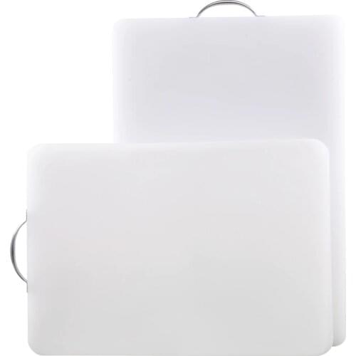 Moldproof thickening kitchen household polyethylene resin plastic large food cutting chopping fruit meat board thick block