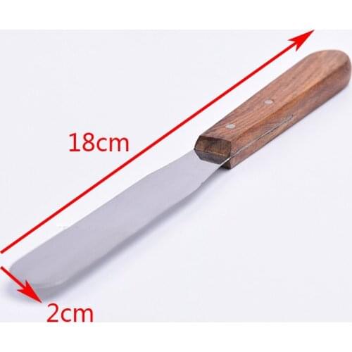 Plaster spatula impression material adjustable handguard adjustable stirring handguard metal stirring knife gypsum mixing knife