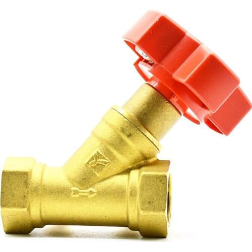 1PCS Brass Central air-conditioning heating pipe FGVPH Flow Control Valve Digit