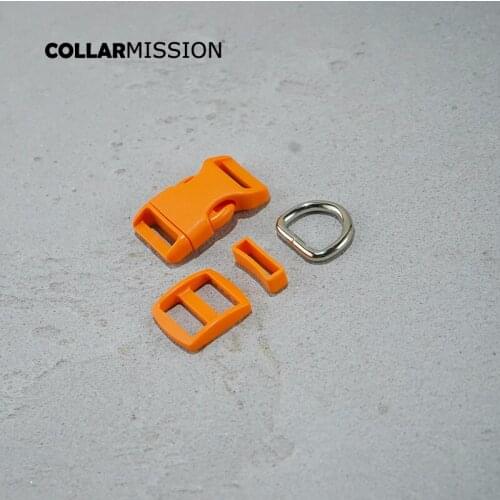 100pcs/lot(plastic buckle+Tri-Glid+square keeper+D ring) DIY dog collar 20mm webbing sewing quality accessory premium 17 kinds