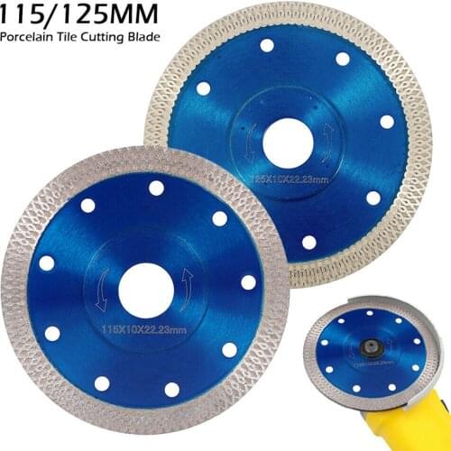 105/115/125mm Hot pressed sintered Mesh Turbo Diamond Saw blade Cutting Disc Diamond Wheel for Porcelain Tile Ceramic