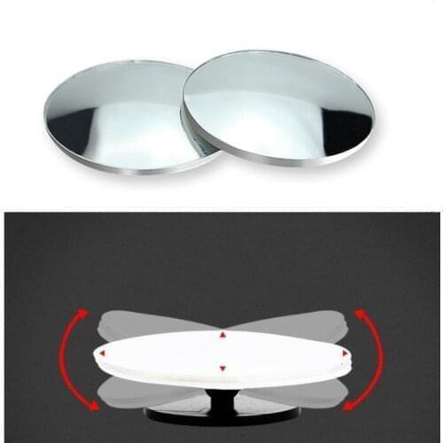 2PCS Car Round Blind Spot Mirror Accessories for audi a3 bmw e46 e90 volkswagen renault peugeot 206 207 307 308 208 407 3008