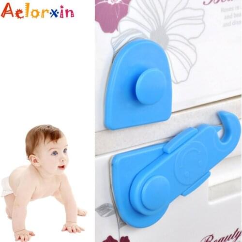 3Pcs/Lot Cute Smiley Face Baby Safety Lock Door Drawer Lock Cabinets Door Baby Cabinet Lock Baby Care Protection Of Children