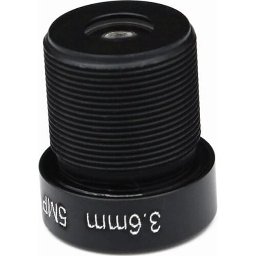 4X HD 1/2.5" 5MP 3.6mm CCTV Lens Fixed Iris 128 degrees wide angle IR Board M12 for CCD IP Camera