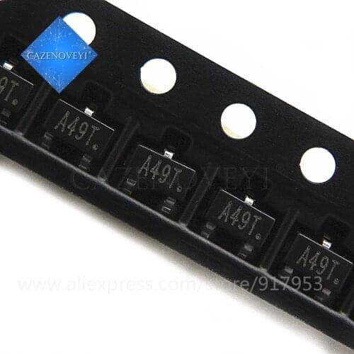 50pcs/lot AO3404 A49T SOT-23 In Stock