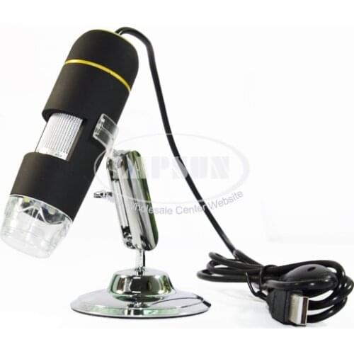 500X USB Digital Microscope Endoscope Magnifier Webcam Picture / Video Capture 8-LED Light Size Measurement Reading Supereyes