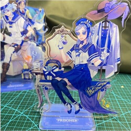 Anime Identity V Naib Subedar Demi Bourbon Acrylic Stand Figure Double-Side Model Plate Cosplay Cartoon Desk Decor Xmas Gifts