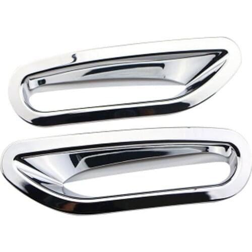 Car ABS Chrome Rear Fog Light Decoration Cover Fog Lamps Covers Sticker For Nissan Qashqai J11 2014 2015 2016 Accessories