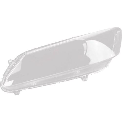 Side For 2013 2014 2015 Honda Accord Car Headlight Lens Cover Head Light Lamp Lampshade Front Auto Light Shell