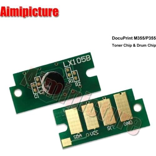 CT350973 Drum Unit Chip For Xerox DocuPrint M355 P355 355 Imaging Drum Unit Reset Chip 100K 5pcs/lot