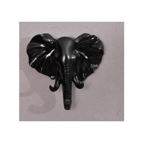 Creative stereoscopic wall Pendant of European style decorative hook wall Animal head key Clothes hooks no living roomie art