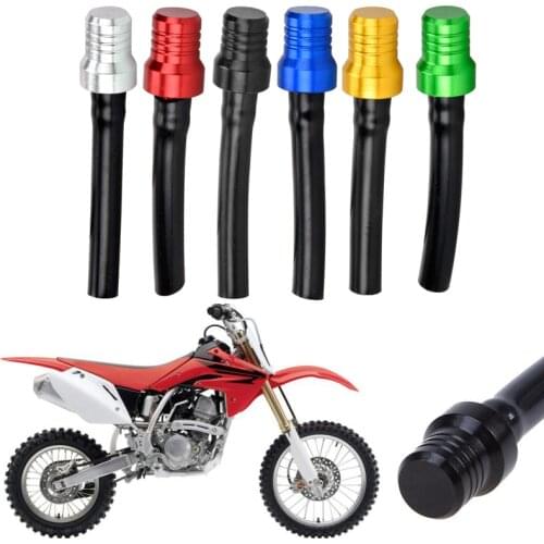Aluminum Alloy Motorcycle Dirt Pit Bike Off Road Gas Fuel Cap Petrol Tank Valve Vent Breather Hose Tube Motorcycle Quad Bike Par