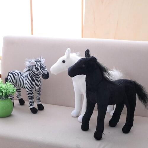 Zebra Doll Kids Anime Stuffed Plush Cute Soft Toy Birthday Christmas Gift Boy Brinquedos Infantil Children Plush Toys BK50MR