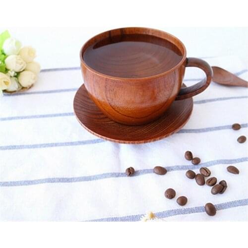 Mini Retro Zizyphus Jujube Wooden Cup Primitive Handmade Natural Wood Coffee Tea Beer Wine Juice Milk Water Cup Drinkware Gift