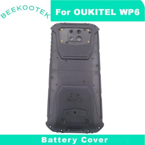 New For Oukitel WP6 6.3inch Cellphone Frame Housings Battery Back Cover Case Repair Parts Lens For OUKITEL WP6