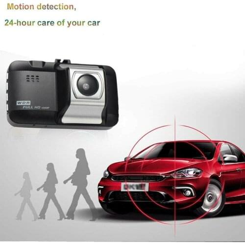 Car Recorder Dash Cam 3.0" LCD Screen 170° Wide Angle Night Vision Dash Camera Recorder Loop Recording Parking Monitor
