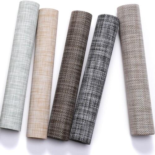 Vinyl and Polyester Simple Style Table Runner PVC Table Cloth Heat Insulation Table Mat Dust Proof Table Runner