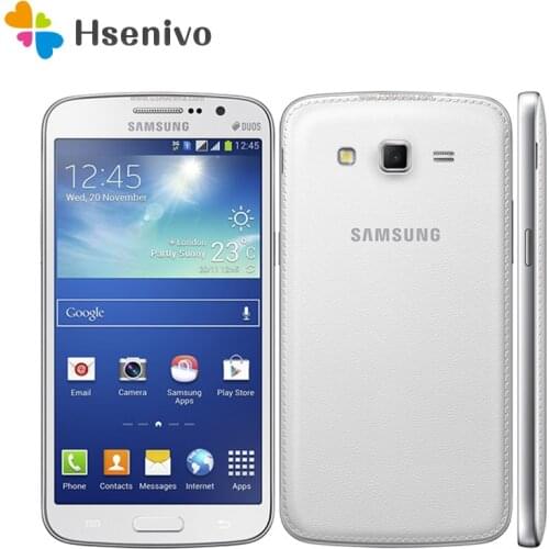 G7102 Original Unlocked Samsung G7102 Grand 2 GPS 8GB ROM 8MP Quad Core Dual SIM Cards Refurbished Smartphone Free Shipping