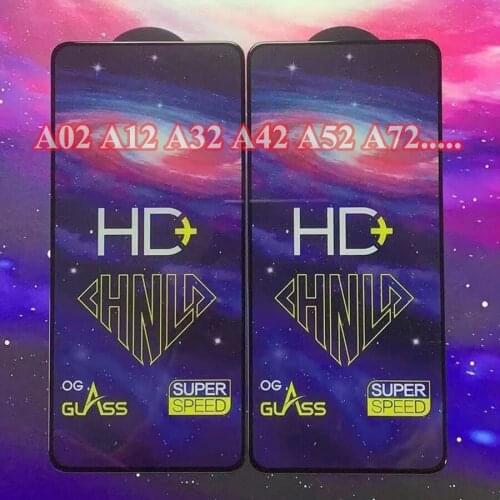 100pcs Tempered Glass OG Super Speed Screen Protector Film For Samsung Galaxy Note 21 FE 20 A02 A12 A22 A32 A42 A52 A72 A82 A92