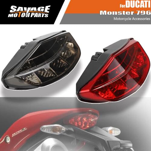 Tail Light For DUCATI MONSTER 659 696 795 796 1100/S/EVO Motorcycle Accessories Integrated LED Turn Signal Blinker Assembly