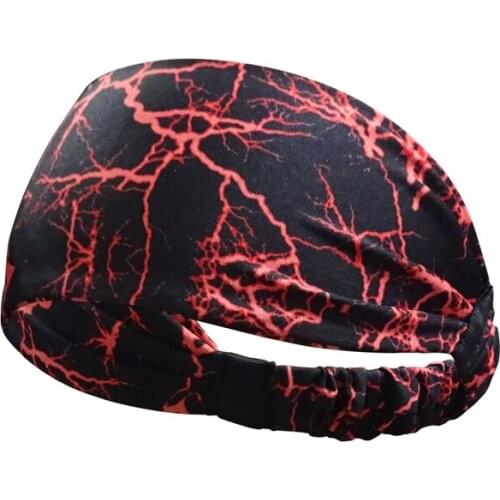 1PC Fitness Sports Headband Yoga Sports Sweat Headband Elastic Sports Headband Sport Yoga Hair Bands Head Sweat Bands